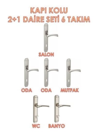 Venax Kapı Kolu 2+1 Daire Seti (6 Takım)
