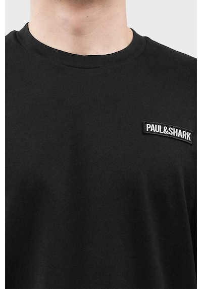 Paul & Shark Erkek T Shirt 24411077 011 Siyah SIYAH Siyah