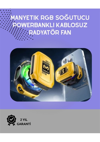 Sessiz Çalışan Yarı İletken Telefon Soğutucu İos Ve Android Uyumlu 10w Güç