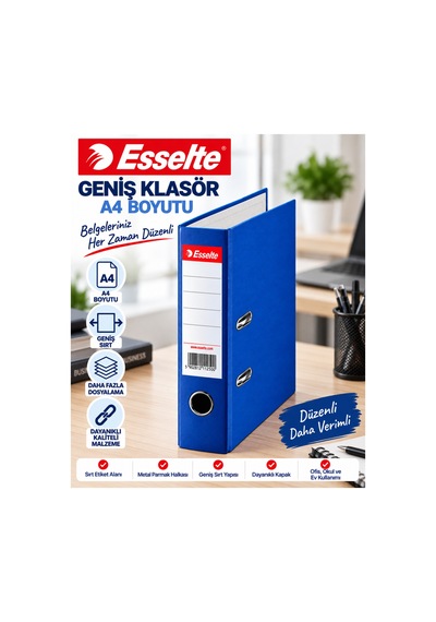 Geniş Klasör Mavi