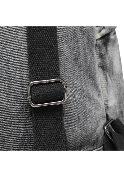 Denim Kot Kumaşı Kadın Sırt Çantası Barcelona 3217 001