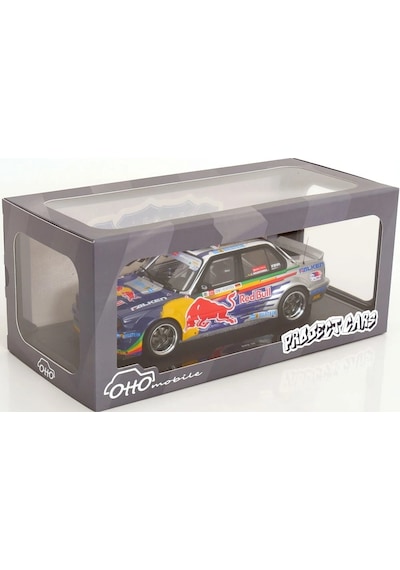 1:18 Ölçek Otto 2023 Bmw M3 E30 V8 229 Red Bull Driftbrothers Resin Kapalı Minyatür Model Araba 25cm