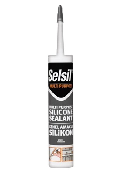 Selsil Genel Amaçlı Silikon 280gr Şeffaf