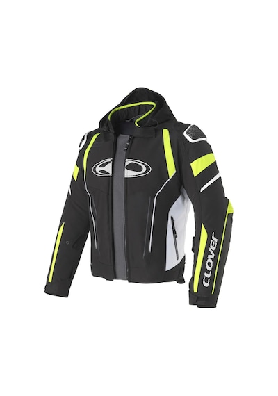Clover Rainblade-3 Wp Korumalı Motosiklet Montu Siyah Sarı