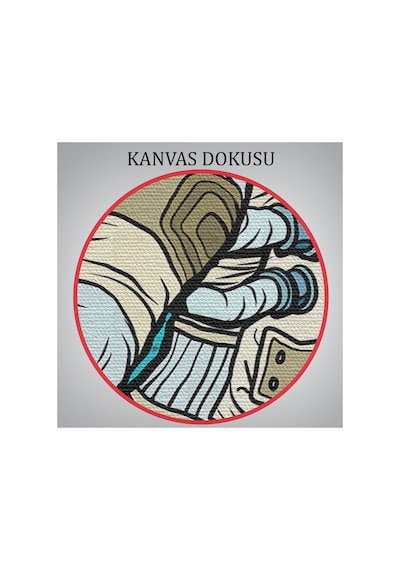 Uzaya Giden Astronot Kanvas Yüksek Kaliteli Kanvas Canvas Tablo Tabloları