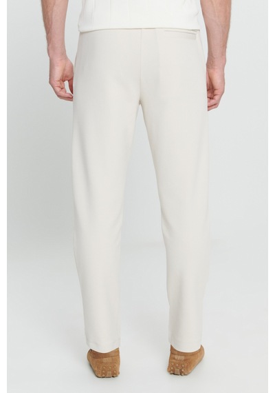 AC&Co / Altınyıldız Classics Erkek Bej Pamuklu Slim Fit Dar Kesim Yan Cepli Normal Bel Esnek Örme Pantolon Bej AC&Co / Altınyıldız Classics Erkek Bej Pamuklu Slim Fit Dar Kesim Yan Cepli Normal Bel Esnek Örme Pantolon Bej