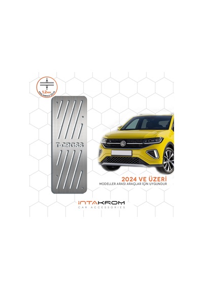 Volkswagen T-cross Krom Ayak Dinlendirme Pedalı- 2024 Ve Üzeri