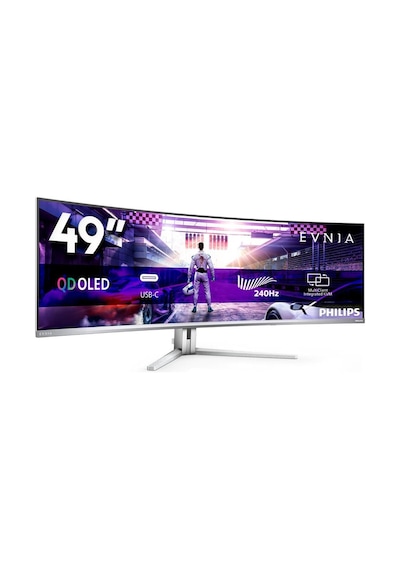Philips Evnia 49M2C8900/00 49" 0.03 MS DQHD Curved 240 Hz Oled Oyuncu Monitörü Teşhir