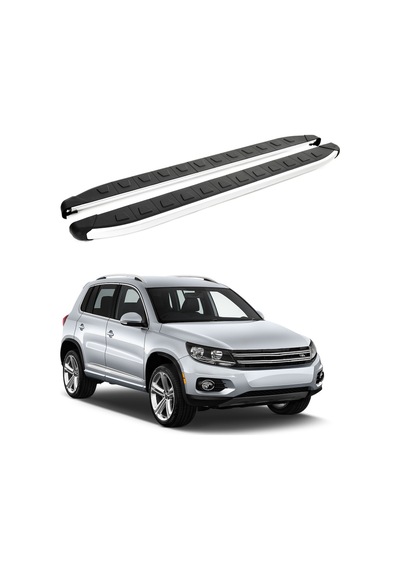 Volkswagen Tiguan 5n 2007-2016 Yan Basamak Alyans Gri