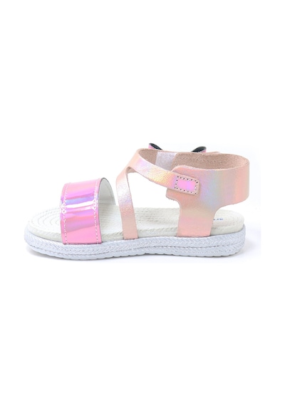 Artico Elenis Hakiki Deri Pembe Kız Bebek Sandalet Pembe