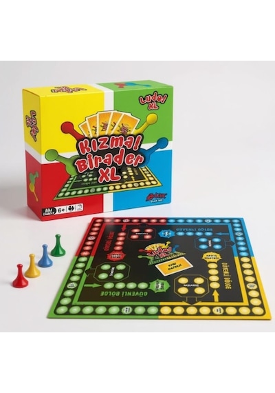 Kızma Birader Xl - Aile Ve Çocuklar İçin Büyük Boy Eğlenceli Strateji Ve Zeka Oyunu