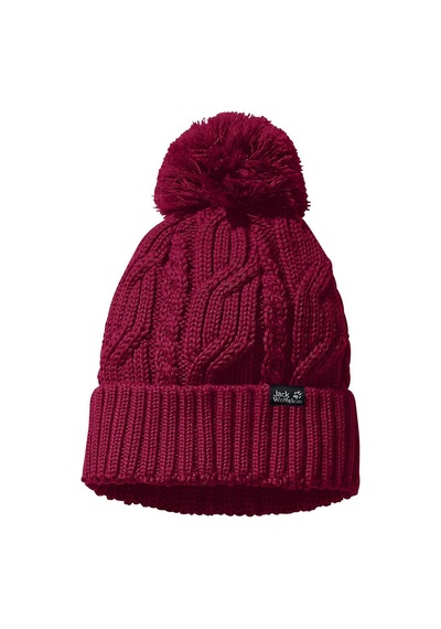 Jack Wolfskin Jack Wolfskın Unısex Bere Stormlock Pompom Mürdüm