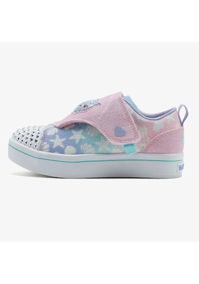 Skechers Twi-lites-twinkle Pets Kids Light Sneaker Cırt Cırtlı Işıklı Sesli Çocuk Ayakkabısı Pembe Skechers Twi-lites-twinkle Pets Kids Light Sneaker Cırt Cırtlı Işıklı Sesli Çocuk Ayakkabısı Pembe