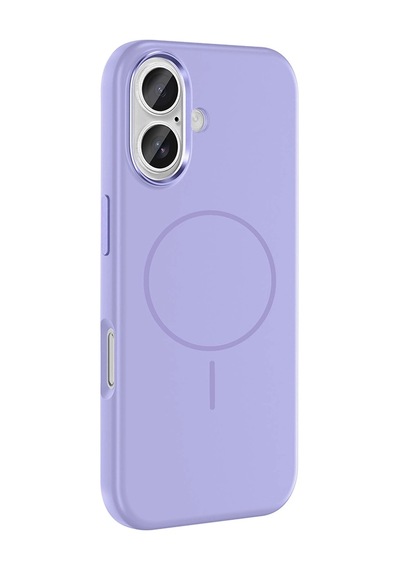 Apple Uyumlu iPhone 16 Kılıf M-safe Şarj Özellikli Metal Kamera Çerçeveli Zore Edi Silikon Kapak