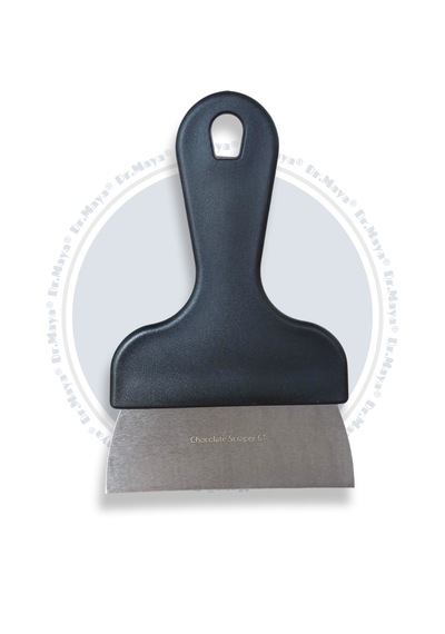 Dr.maya Geniş Metal Uçlu Spatula Siyah