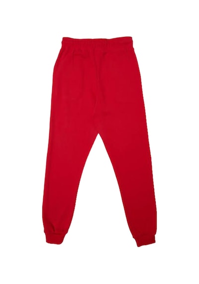 Mavi Boncukk Unisex Çocuk Eşofman Altı Kız Erkek Mevsimlik Düz Renk Rahat Kesim Kırmızı