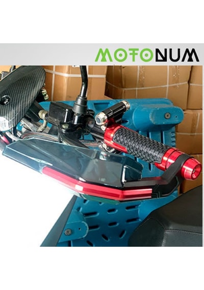 Arora Mojito 125 Manet Koruma Rüzgar Önleyici-kırmızı Detaylı-mkm01091