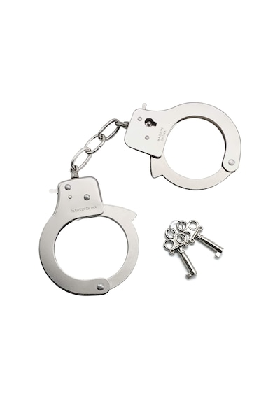 Parti Aksesuar Anahtarlı Oyuncak Metal Kelepçe Polis Kelepçesi 001