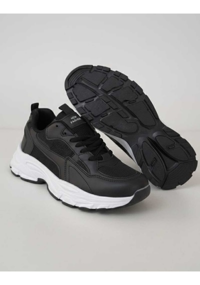 Mcdark Milano Kadın Siyah Beyaz Sneaker