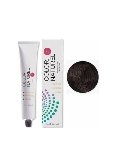 Color Naturel Kalıcı Saç Boyası 100 Ml 4.0 Koyu Kahve