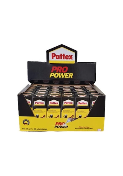 Tr Pro Power Japon Yapıştırıcı, 15 Gr X 36 Adet, Hızlı Kuruyan Süper Yapıştırıcı