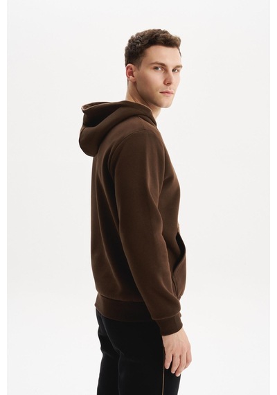 AR-MA Arma Erkek Kapüşonlu Sweatshirt Kanguru Cepli, 3 İplik Şardonlu, Regular Fit, %70 Pamuk %30 Polyester K30254628502 Kahverengi AR-MA Arma Erkek Kapüşonlu Sweatshirt Kanguru Cepli, 3 İplik Şardonlu, Regular Fit, %70 Pamuk %30 Polyester K30254628502 Kahverengi