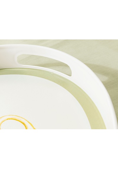 Madame Coco Olive Oval Tepsi 1kteps179330x42x4cm-beyaz