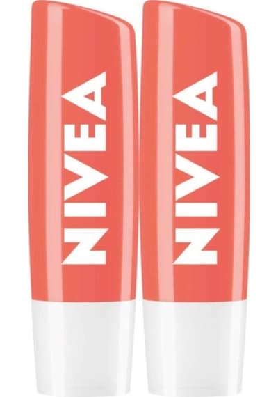 Nivea Şeftali Dudak Bakım Kremi 5.5 ML x 2