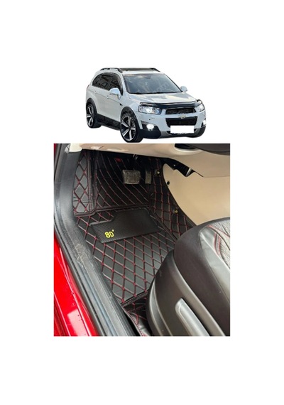Chevrolet Captiva 2006-2018 1.4/1.6 Dizel Siyah 3d Havuzlu Paspas