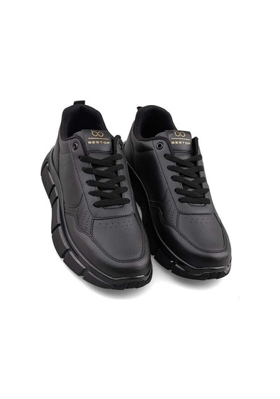 Nesilshoes Bestof 2016 Siyah Erkek Günlük Spor Ayakkabı