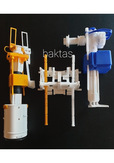 Serel Gömme Rezurvuar 34cm Boşaltma Grubu Uyumlu 1/2 Seti Çok Renkli