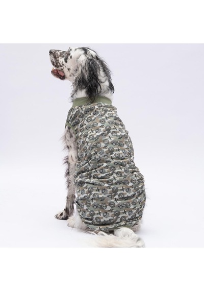 Air Army Büyük Köpek Tişörtü - Köpek Kıyafeti 15 Kg-45 Kg