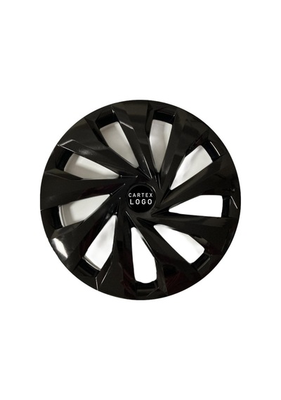 Renault Clio 5 14'' Inç Siyah Piano Black 4lü Set Jant Kapağı