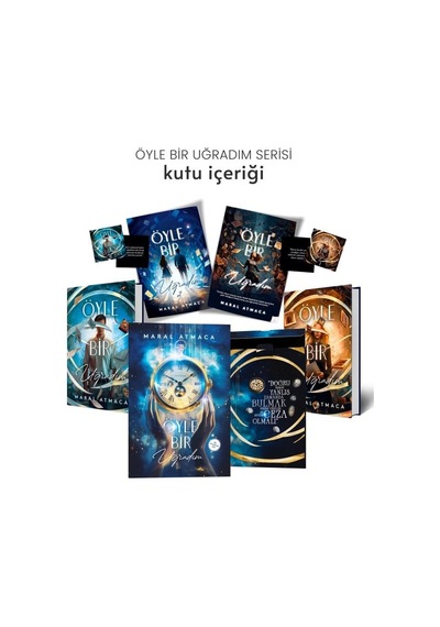 Öyle Bir Uğradım Serisi 2 Kitaplık Set Ciltli