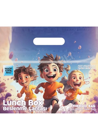 2 Adet Magic Cool Bag Lunch Beslenme Çantası