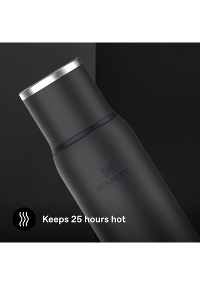 Adventure To-go Termos 1 Litre - Siyah 2.0 Paslanmaz Çelik Çok Renkli