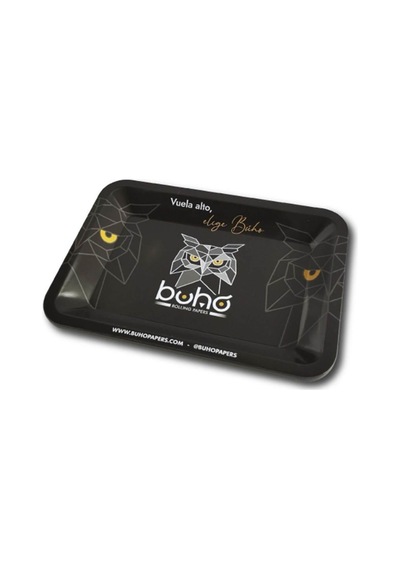 Küçük Metal Tepsi Buho Klasik Beyaz