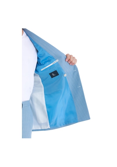 Hatemoğlu Mavi Slim Fit Çizgili Kruvaze Takım Elbise 33223024c014 161 Mavi Hatemoğlu Mavi Slim Fit Çizgili Kruvaze Takım Elbise 33223024c014 161 Mavi