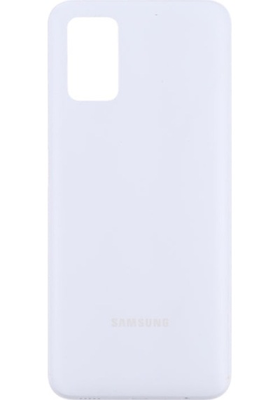 Samsung Galaxy Uyumlu A03s Arka Pil Batarya Kapağ Sm-a037f - Beyaz