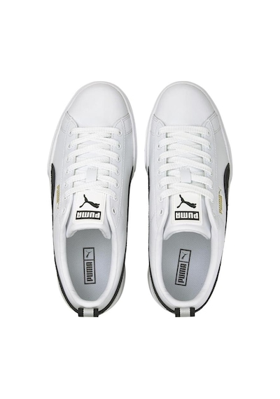 Puma Mayze Lth Wn s Platformlu Sneaker Kadın Günlük Spor Ayakkabı Beyaz 38198301 Beyaz