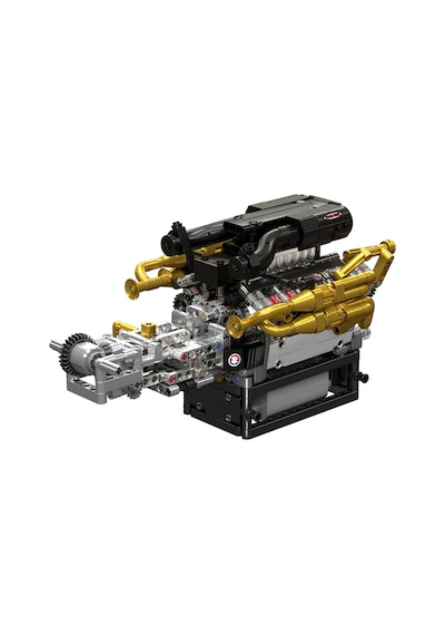 Mould King 10224 Valkyrie V12 Motor Yapım Seti 974 Parça