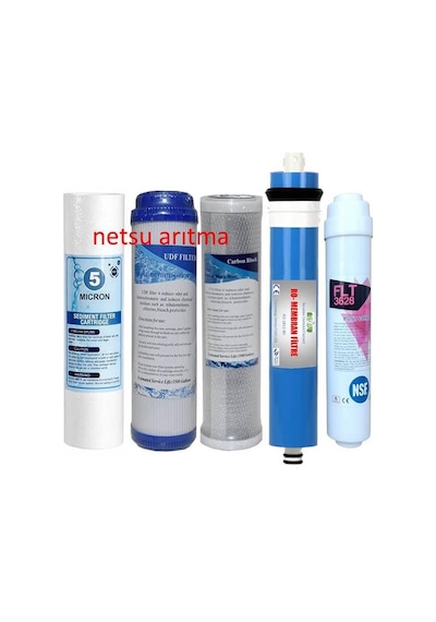 Açık Kasa Su Arıtma Cihazı Filtresi,5 Li Filtre Seti Diğer