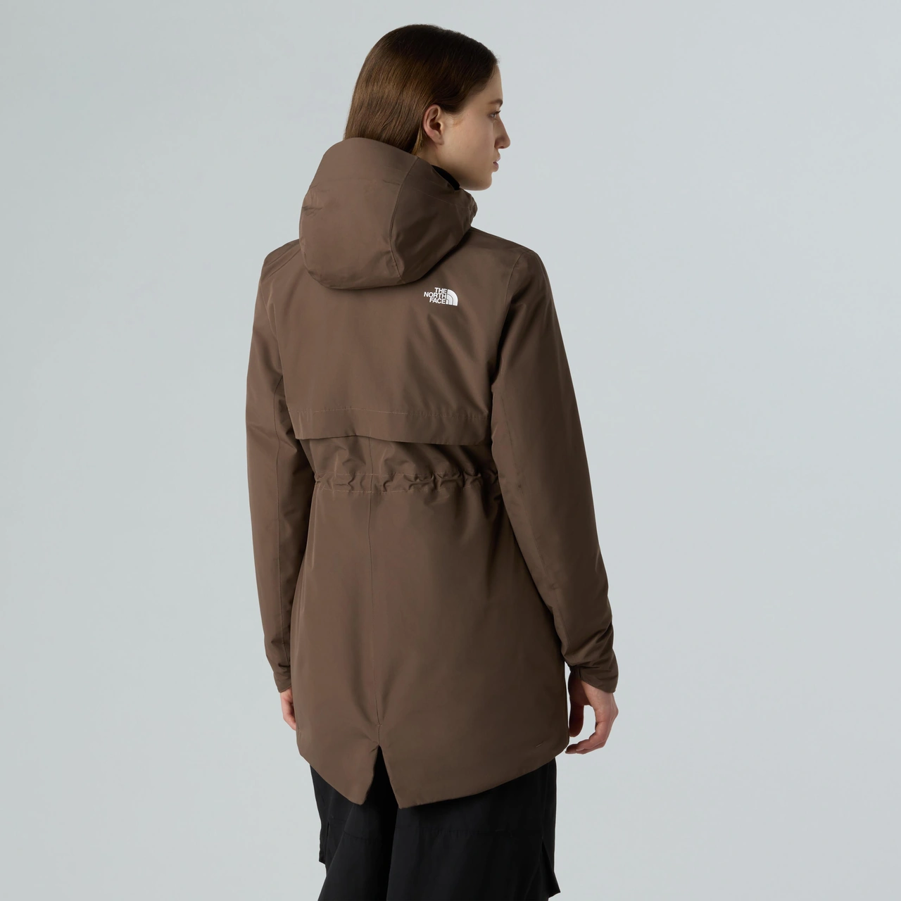 The North Face W Hikesteller Insulated Parka Kadın Mont-30584 Kahverengi