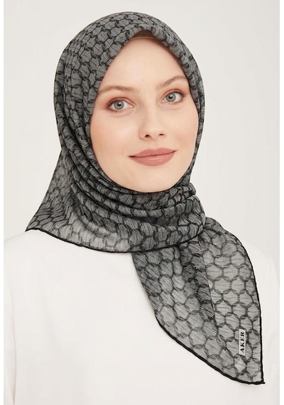 Aker Sura İpek Eşarp - 2026 İlkbahar-yaz -a9117701m Gri