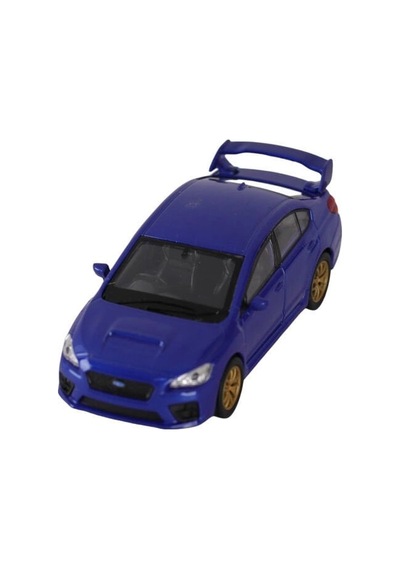 43693 Welly Dıe Cast Pull Back Subaru Wrx Çok Renkli