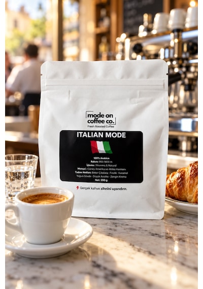 Italian Mode Filtre Ve Espresso Harmanı 200 Gr %100 Arabica Yıkanmış & Natural
