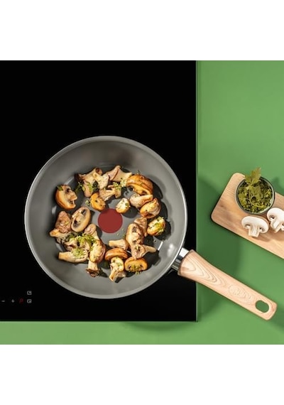 Ingenio Ceramic Renew İndüksiyon Tabanlı 3 Parça Tava Seti Açık Bakır