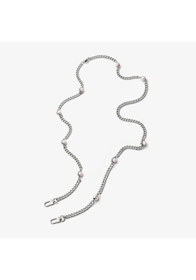 Kombinlenebilir Tasarım Çok Amaçlı Crossbody Telefon Zincir Omuz Askısı - By Bera Lina Silver
