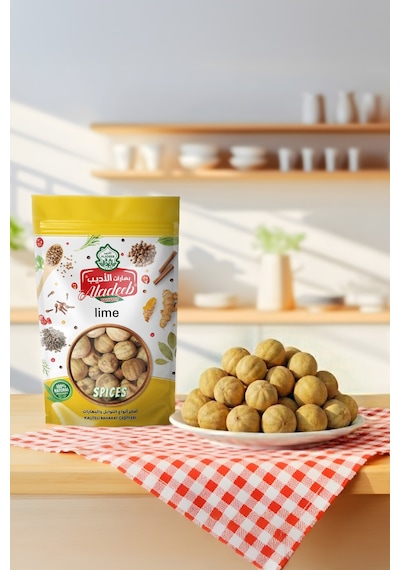 3'lü Gurme Baharat Seti Kurutulmuş Limon Lime 50g Muskat 25g Tane Karanfil 30g