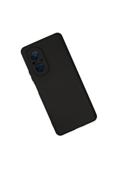 Huawei Nova 9 Se Uyumlu Kılıf Nano İçi Kadife Silikon - Siyah